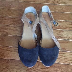 Madewell Two Tone platform flats